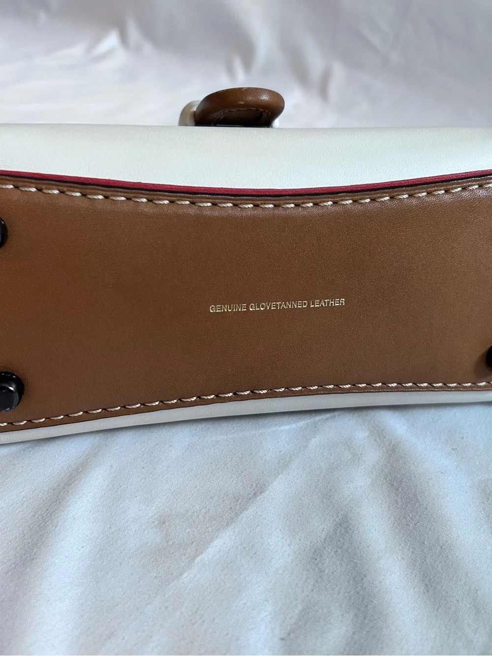 Coach Color Block Courier Top-Handle